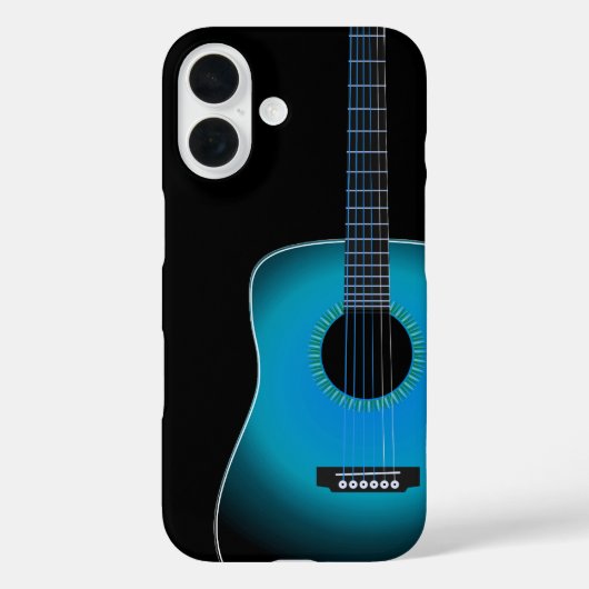 Gitaarachtergrond textuur Case-Mate iPhone case (Achterkant)