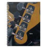 gitaarafstempels notitieboek (Voorkant)