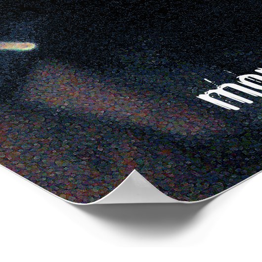 gitaarafstempels poster (Hoek)