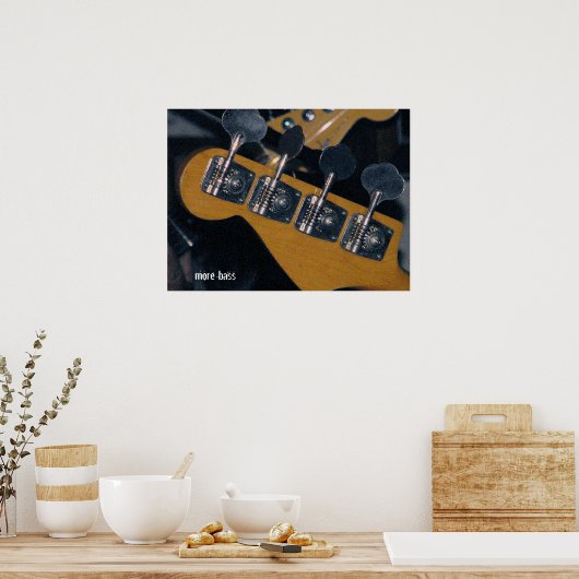 gitaarafstempels poster (Keuken)