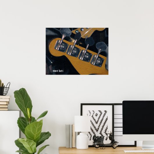 gitaarafstempels poster (Thuiskantoor)