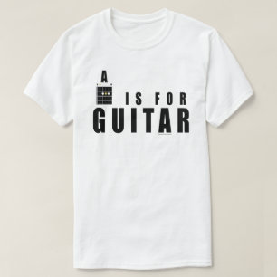 Gitaarakkoord A is voor gitaar T-shirt