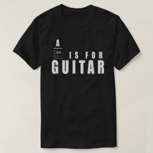 Gitaarakkoord A is voor gitaar T-shirt