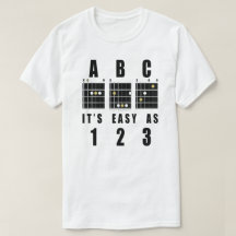 Gitaarakkoorden ABC It's Easy As 123