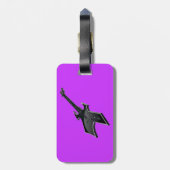 gitaarbagagelabel bagagelabel (Achterkant verticaal)