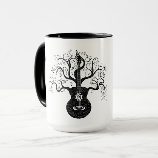 gitaarboom mok (Voorkant links)