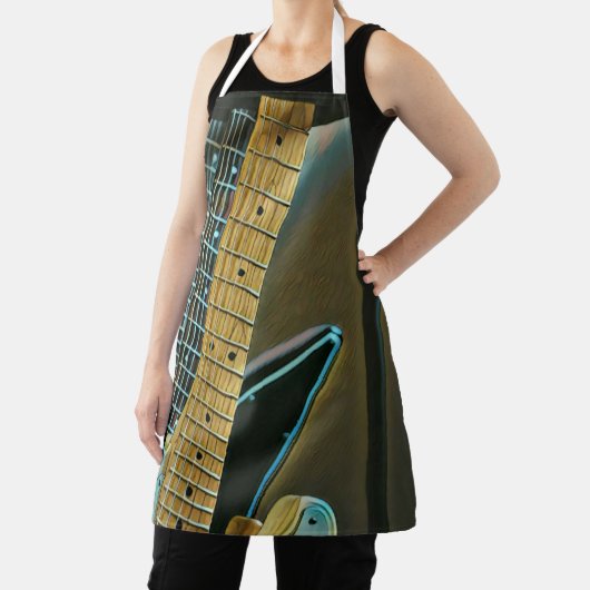 gitaarcadeau voor vaders dag schort (Insitu)