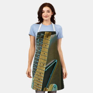 gitaarcadeau voor vaders dag schort