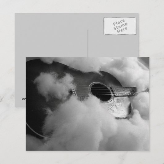 gitaardromen Briefkaart (Voorkant / Achterkant)