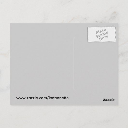 gitaardromen Briefkaart (Achterkant)