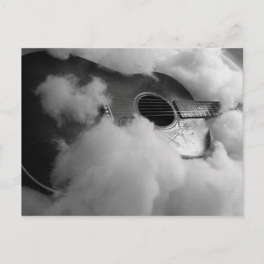 gitaardromen Briefkaart (Voorkant)