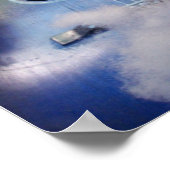 gitaardroomblauw POSTER (Hoek)