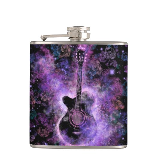 gitaarfles heupfles (Voorkant)