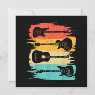  gitaargeschenk voor mannen Muziekband Guita Kaart