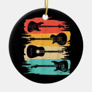  gitaargeschenk voor mannen Muziekband Guita Keramisch Ornament