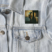  gitaargeschenken vierkante button 5,1 cm (In situ)