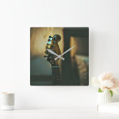 gitaargeschenken vierkante klok (Huis)