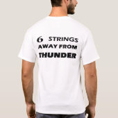 gitaargitaren t-shirt (Achterkant)