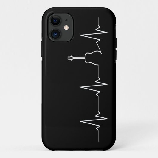 gitaarhartslag Case-Mate iPhone case (Achterkant)