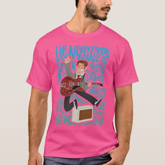 Gitaarhelden - Marty McFly T-shirt (Voorkant)