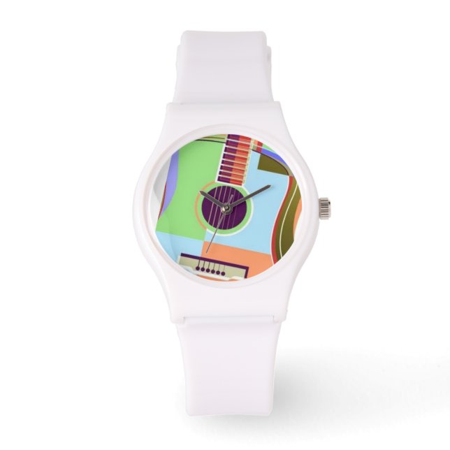Gitaarhorloge Horloge (Voorkant)
