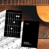 Gitaarinstructeur F Major Visitekaartje