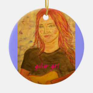 gitaarkunst keramisch ornament