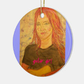 gitaarkunst keramisch ornament (Links)