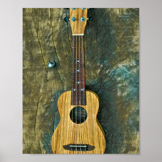 gitaarkunst poster (Voorkant)