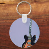 gitaarkunst sleutelhanger (Voorkant)