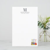 Gitaarleraar Muzieklessen Custom Business (Staand voorkant)