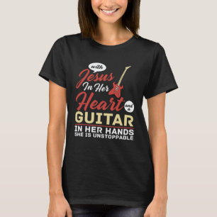 Gitaarles Gitarist Beginner Muziekinstrument T-shirt