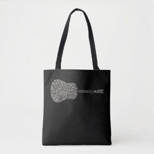 gitaarliefhebber Gitaarnotities Cadeau Tote Bag