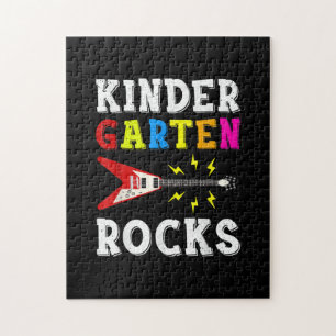gitaarliefhebber   Kleuterschool Rocks Gitaar Legpuzzel
