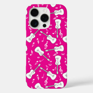 Gitaarlijnen Muzieknoten iPhone 16 Pro Hoesje