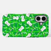 Gitaarlijnen Muzieknoten Case-Mate iPhone Case (Achterkant (horizontaal))