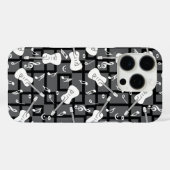 Gitaarlijnen Muzieknoten Case-Mate iPhone Case (Achterkant (horizontaal))