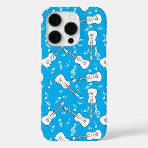 Gitaarlijnen Muzieknoten iPhone 16 Pro Hoesje