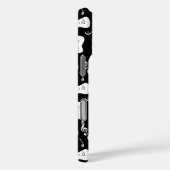 Gitaarlijnen Muzieknoten Case-Mate iPhone Case (Achterkant / Rechts)