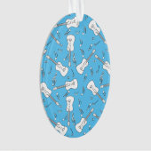 Gitaarlijnen Muzieknoten Ornament (voorkant)