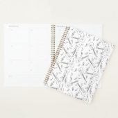 Gitaarlijnen Muzieknoten Planner (Display)