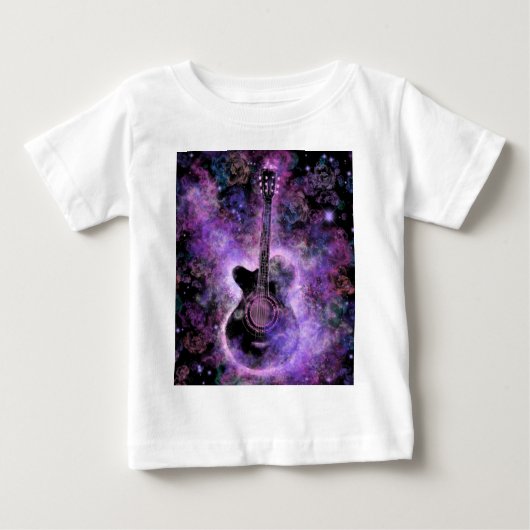 Gitaarmuziek Baby T-shirt (Voorkant)