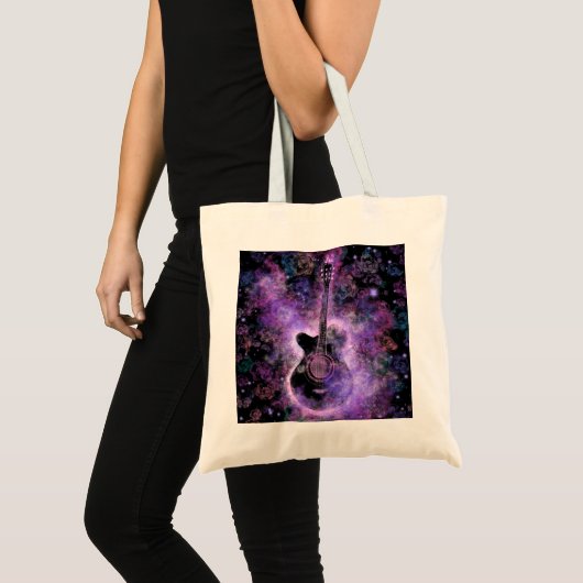 Gitaarmuziek Canvas tas (Voorkant (product))