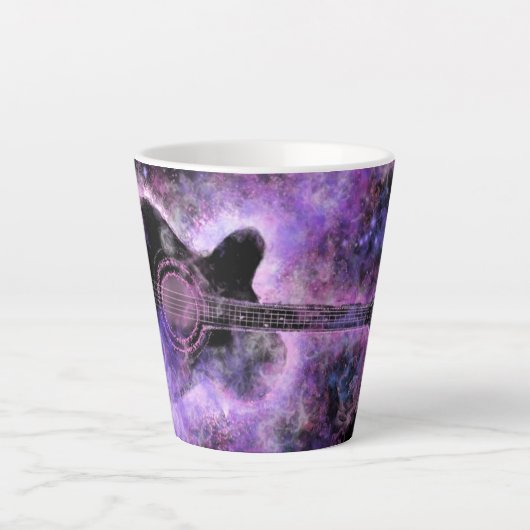 Gitaarmuziek Latte Mok (Voorkant)