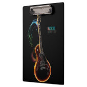 Gitaarmuziek op klembord (Links)