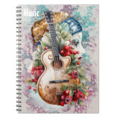 Gitaarmuziek Spirit Notitieboek (Voorkant)