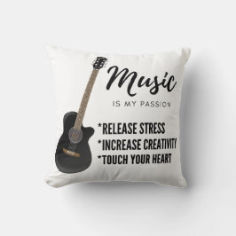 gitaarmuziek T-Shirt Hoodie Kussen