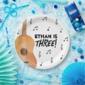 Gitaarmuziek Thema Verjaardagsfeest Papieren Borde Papieren Bordje (Feest)