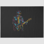 gitaarmuziek tissuepapier (Voorkant)