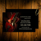 Gitaarmuziekleraar Gitarist Visitekaartje